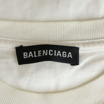 Balenciaga Copyright Logo Crew Neck Short Sleeve T-Shirt White — view 6