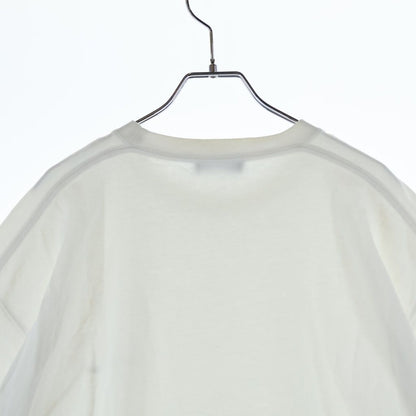 Balenciaga Copyright Logo Crew Neck Short Sleeve T-Shirt White — view 4