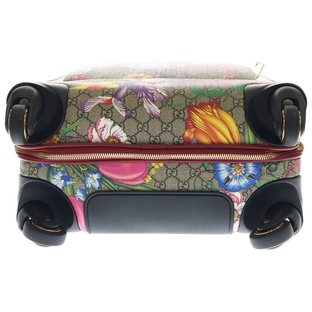 Gucci GG Floral Suitcase Supreme All Over Pattern Carry Case Multicolor Travel — view 5