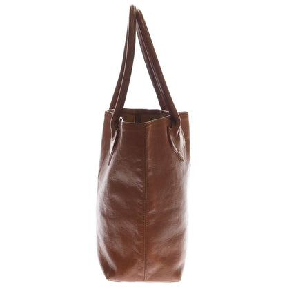 Chrome Hearts FS Tote Leather with Cross Patch Brown — view 3