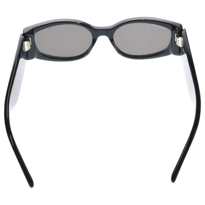 Balenciaga Asian Fit 001 Oval Sunglasses 56 Black Eyewear — view 2