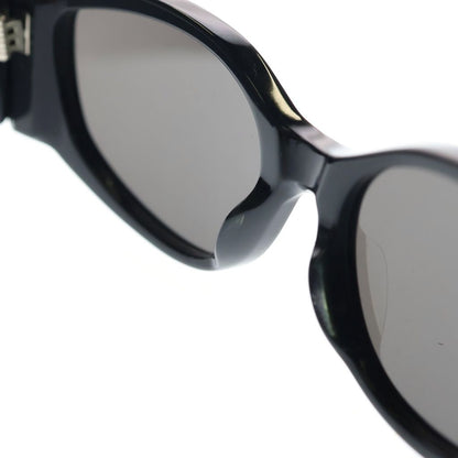 Balenciaga Asian Fit 001 Oval Sunglasses 56 Black Eyewear — view 5