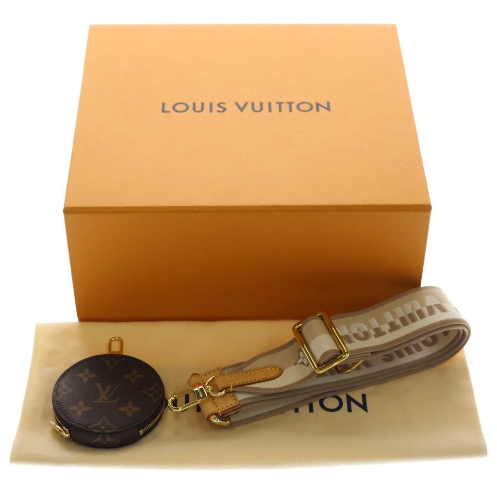 Louis Vuitton Monogram Neverfull BB 2-Way Shoulder Bag Brown Leather Gold — view 6