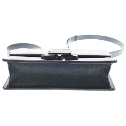 Dior Montaigne 30 Shoulder Bag Black Leather — view 4