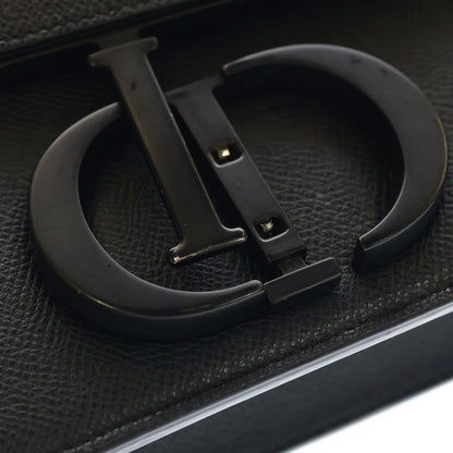 Dior Montaigne 30 Shoulder Bag Black Leather — view 6