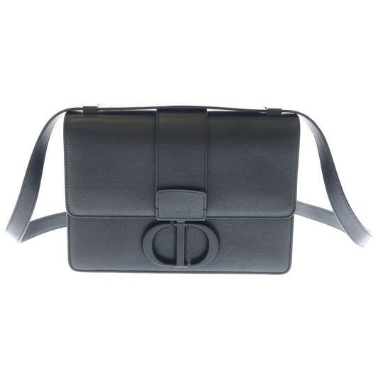 Dior Montaigne 30 Shoulder Bag Black Leather