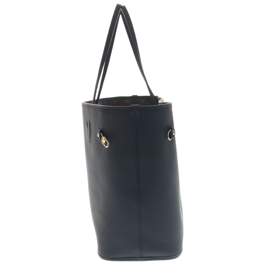 Louis Vuitton Monogram Neverfull Inside Out MM 2-Way Tote Shoulder Bag Black — view 3