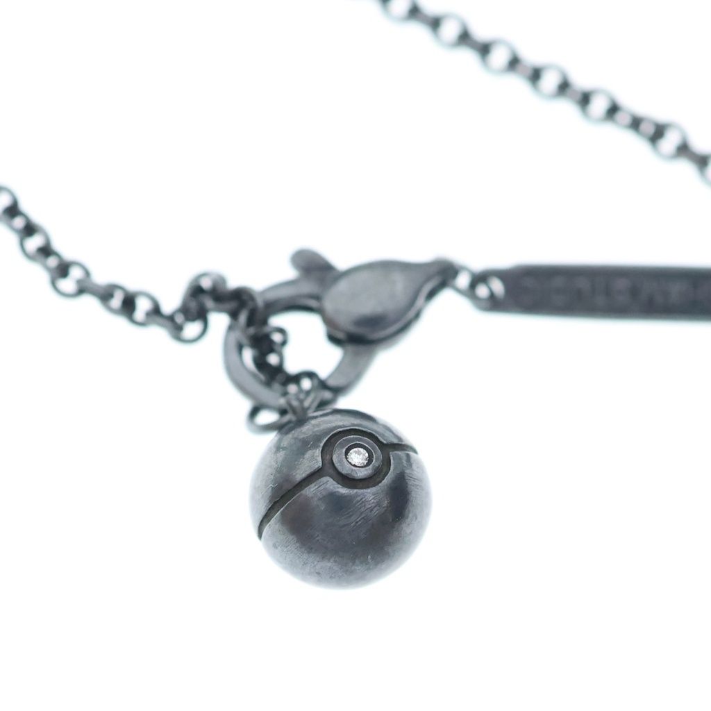 Tiffany & Co Daniel Arsham Pokemon Squirtle Pendant Necklace Silver Black — view 5