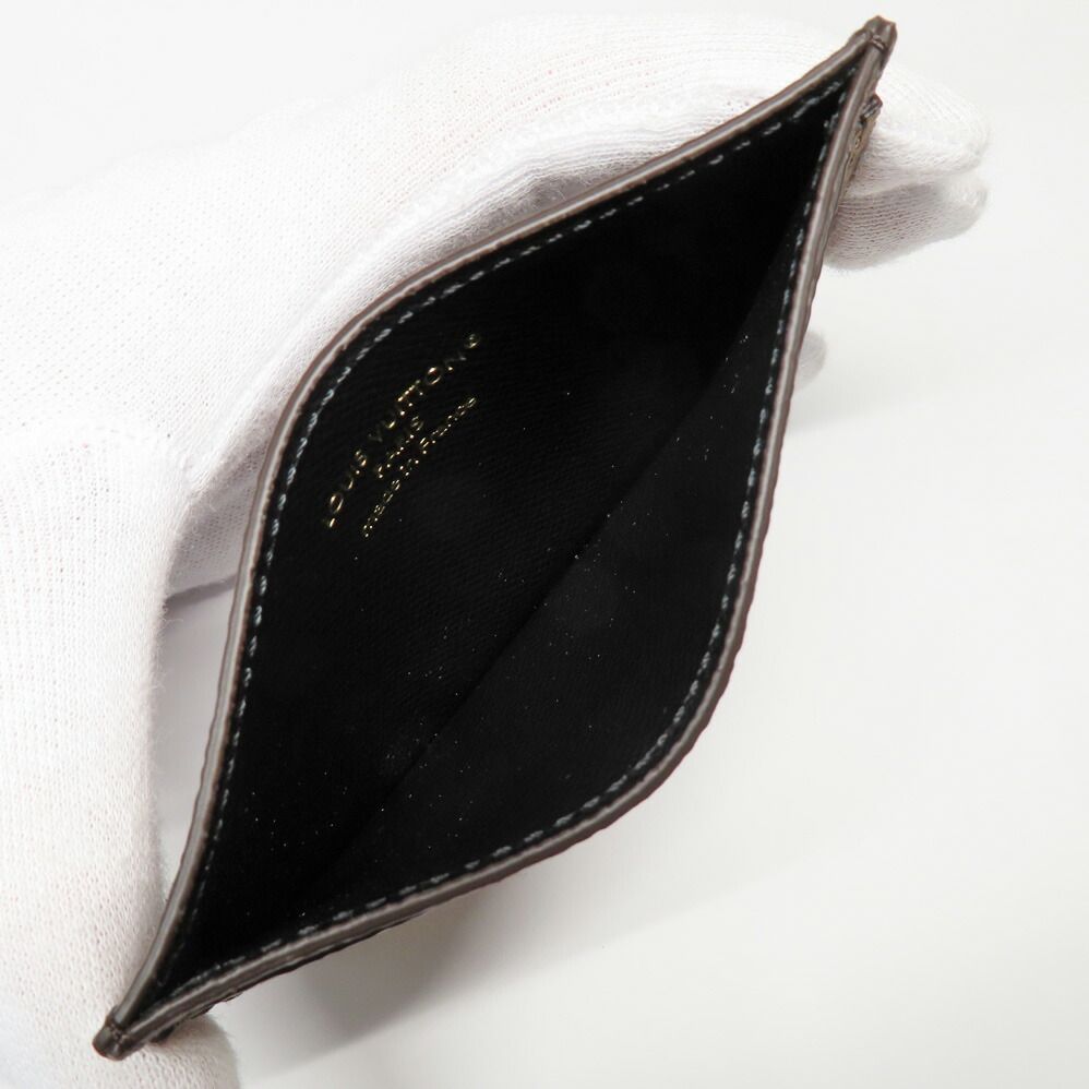 Louis Vuitton Card Case Holder Sample Monogram Reverse Brown — view 5