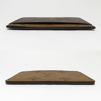 Louis Vuitton Card Case Holder Sample Monogram Reverse Brown — view 3