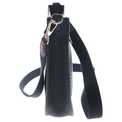 Hermes Evelyne TPM Shoulder Bag Black Taurillon Leather Silver — view 3