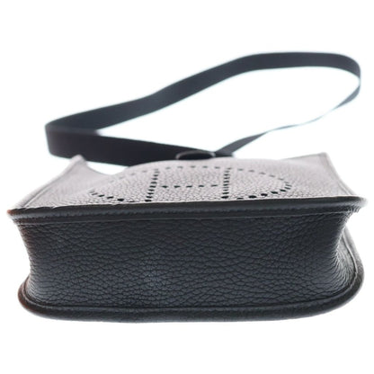 Hermes Evelyne TPM Shoulder Bag Black Taurillon Leather Silver — view 5