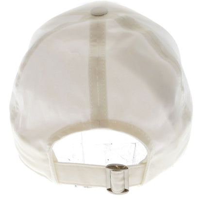 Celine Logo Embroidery Baseball Cap Hat White — view 2