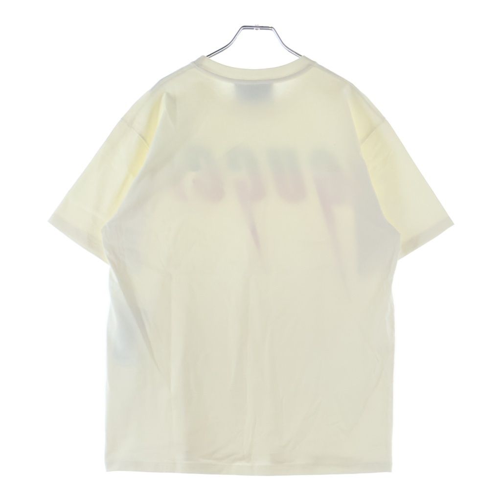 Gucci Blade Print Crew Neck Cotton Short Sleeve T-Shirt White — view 2