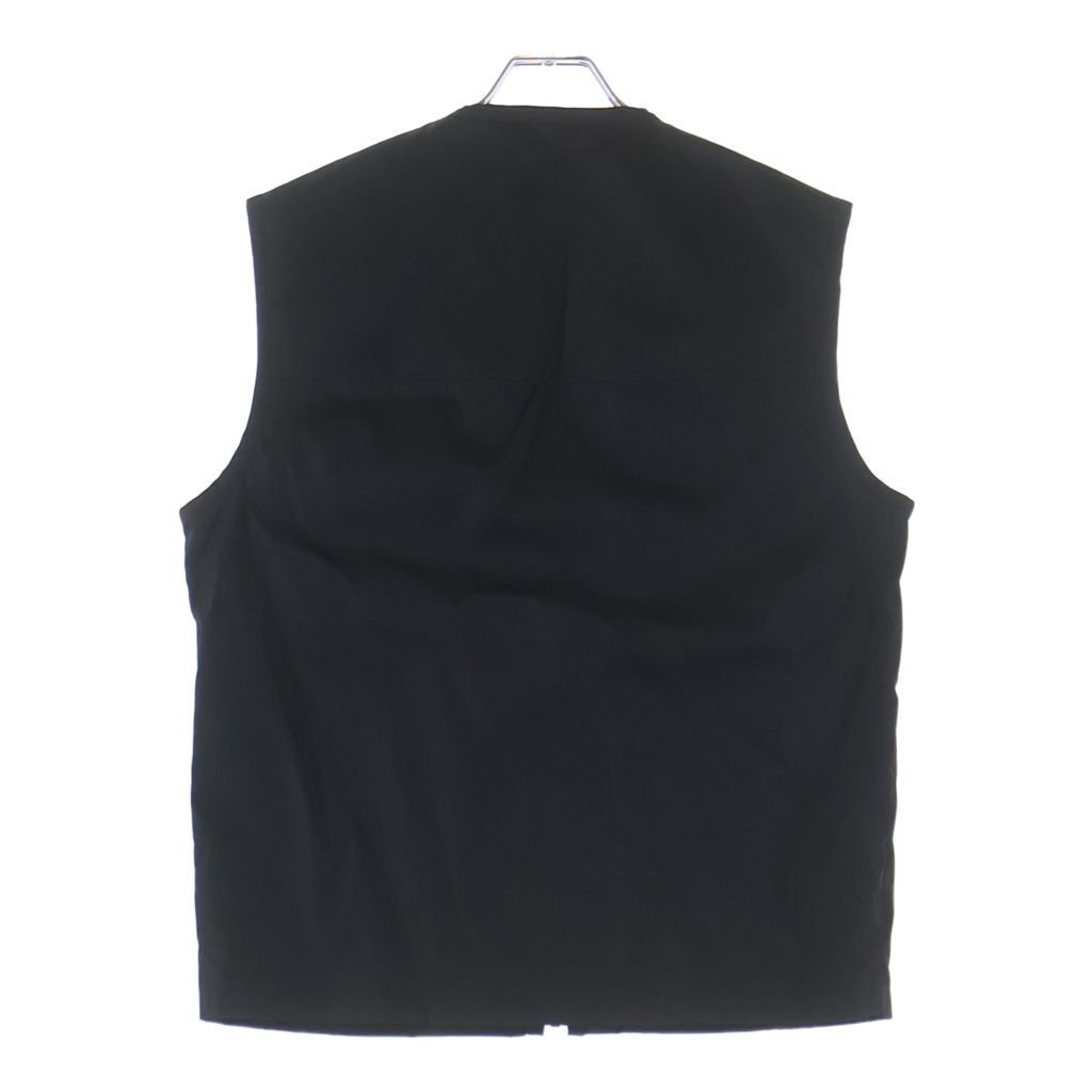 Prada Logo Triangle Plate Re-Nylon Vest Black — view 2