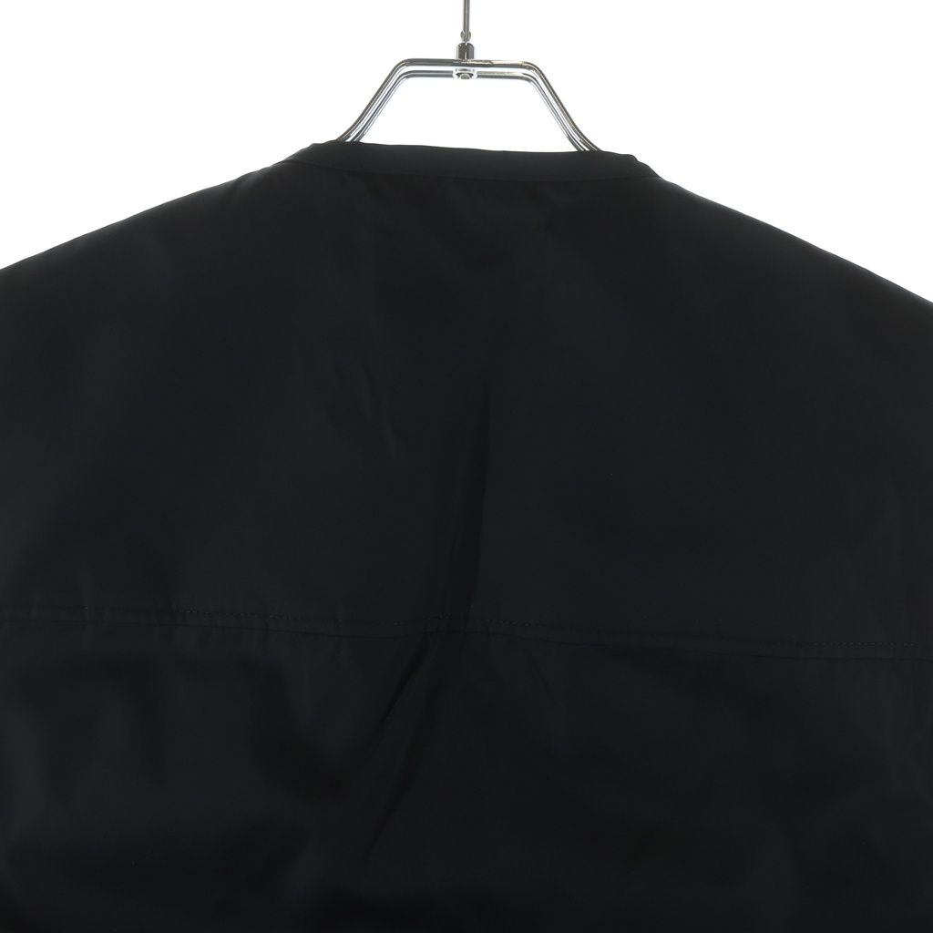 Prada Logo Triangle Plate Re-Nylon Vest Black — view 4