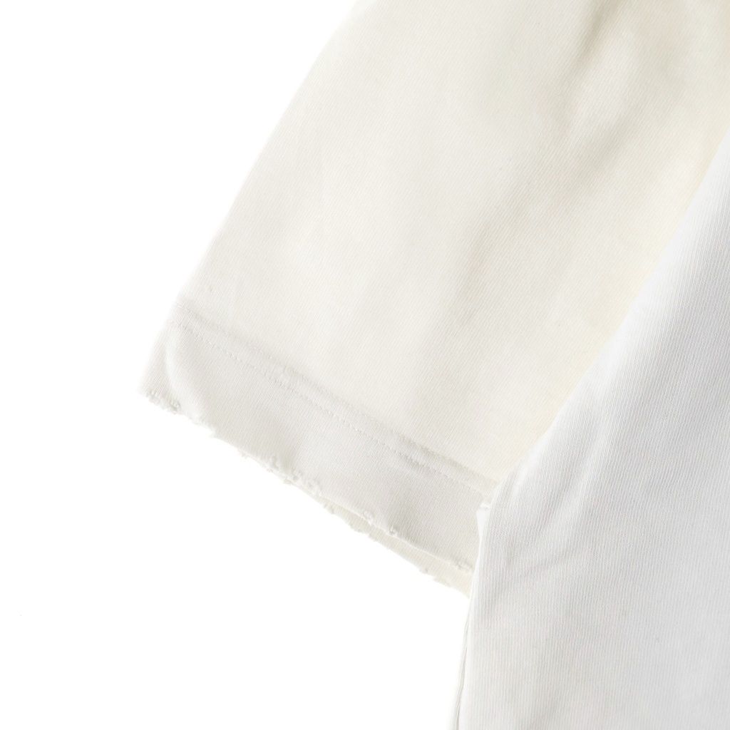 Balenciaga Oversize Short Sleeve Crew Neck T-Shirt White — view 4