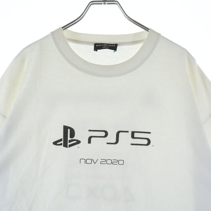 Balenciaga Playstation Boxy Ps5 Tee Logo Print Oversize Crew Neck Short Sleeve — view 3