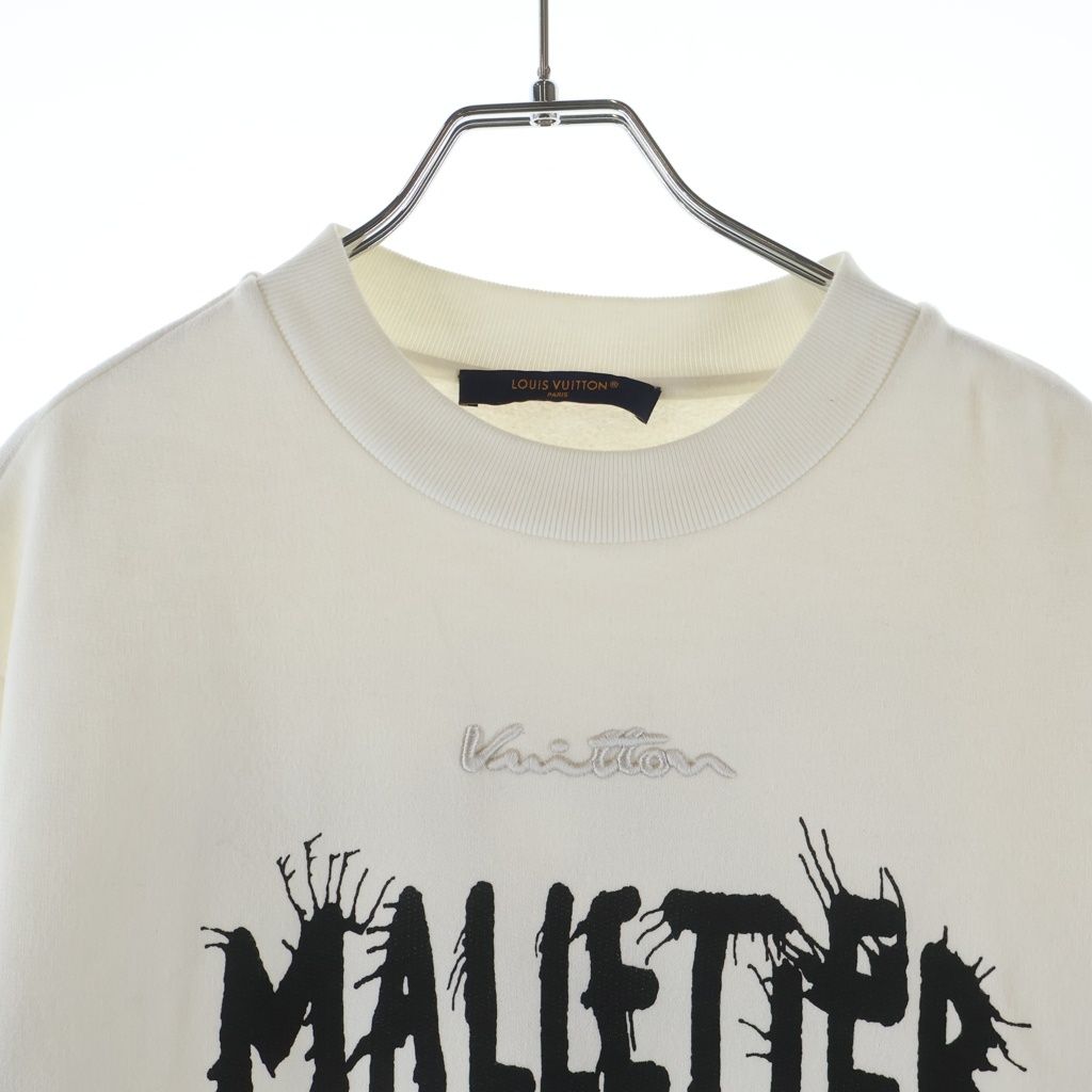 Louis Vuitton Multinational International Graphic Print Logo Sweatshirt White — view 3