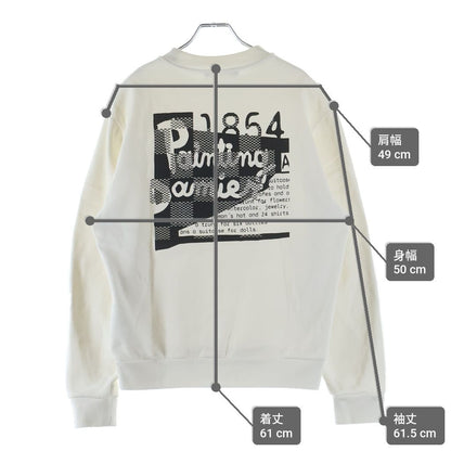 Louis Vuitton Multinational International Graphic Print Logo Sweatshirt White — view 9