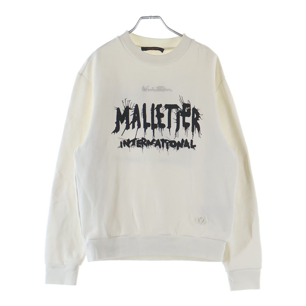 Louis Vuitton Multinational International Graphic Print Logo Sweatshirt White — view 2