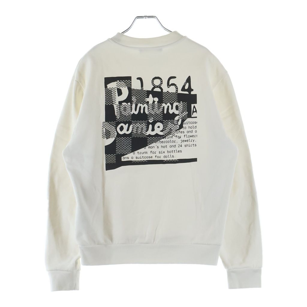 Louis Vuitton Multinational International Graphic Print Logo Sweatshirt White