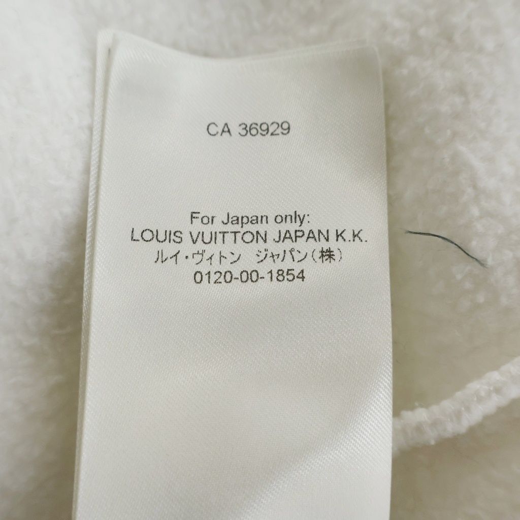 Louis Vuitton Multinational International Graphic Print Logo Sweatshirt White — view 8