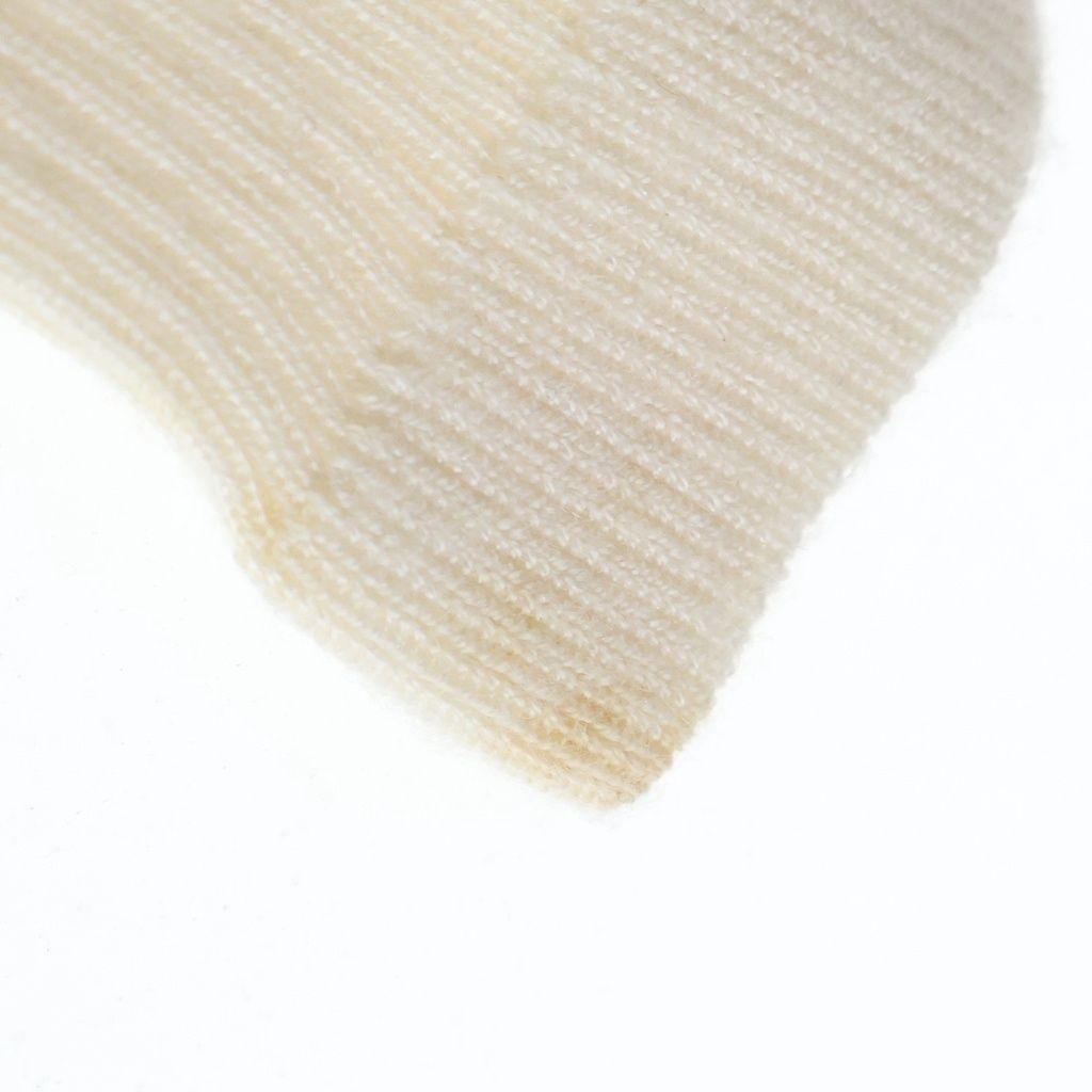 Louis Vuitton High Neck Cropped Knit White Cwo Sweater — view 5