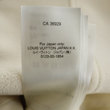 Louis Vuitton Chain Decoration Long Sleeve Mock Neck Dress White Aar — view 8
