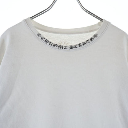 Chrome Hearts Sweatshirt Plvr Neck Logo Print Crew White — view 3