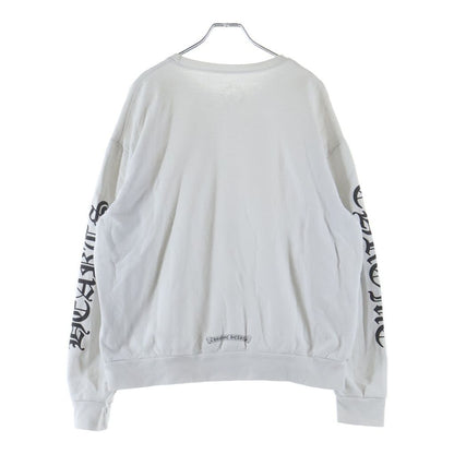 Chrome Hearts Sweatshirt Plvr Neck Logo Print Crew White — view 2