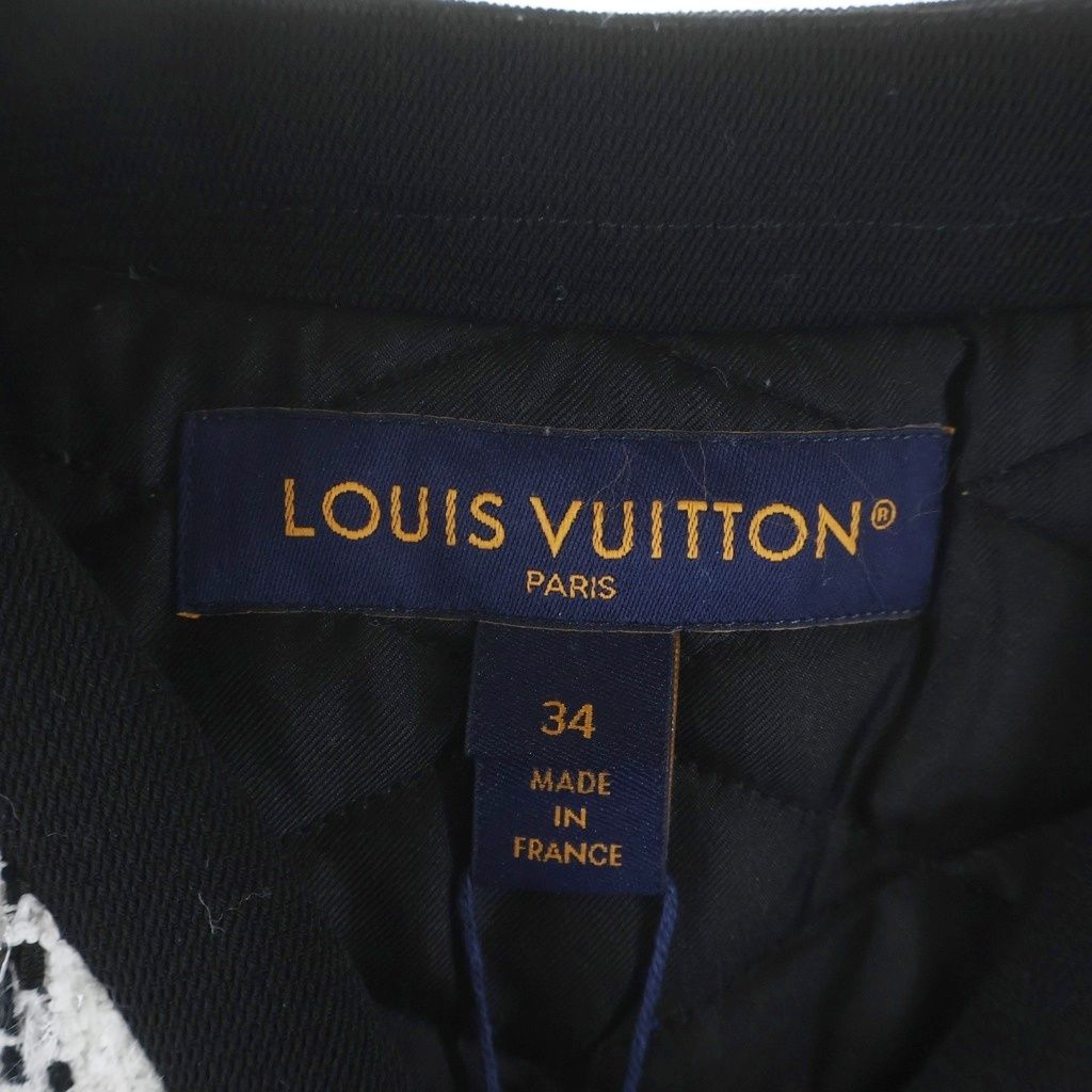 Louis Vuitton Tweed Jacket Black White Uiq — view 6