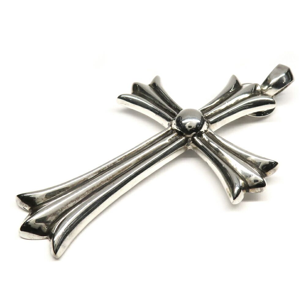 Chrome Hearts Necklace Pendant Large CH Cross Vail 925 Sterling Silver Invoice — view 2