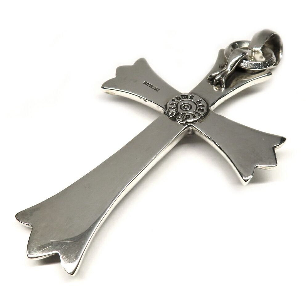 Chrome Hearts Necklace Pendant Large CH Cross Vail 925 Sterling Silver Invoice — view 5