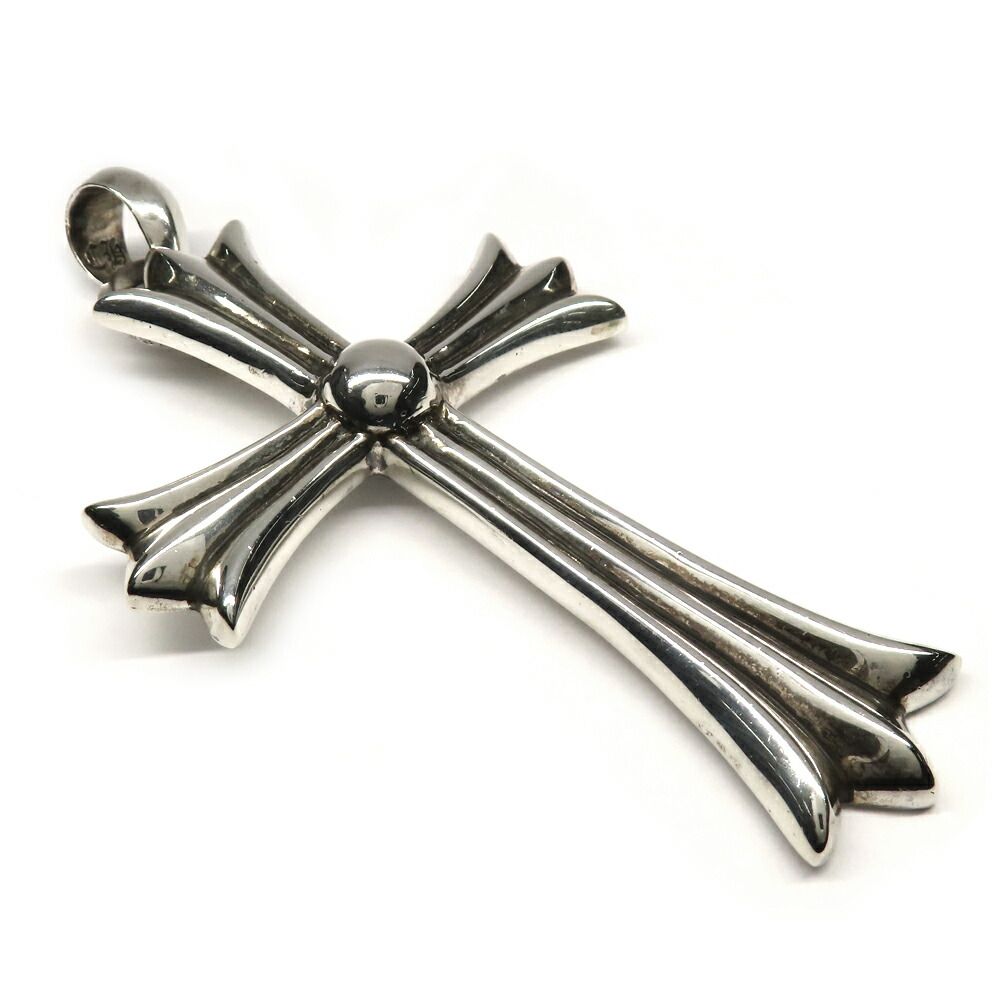 Chrome Hearts Necklace Pendant Large CH Cross Vail 925 Sterling Silver Invoice — view 3