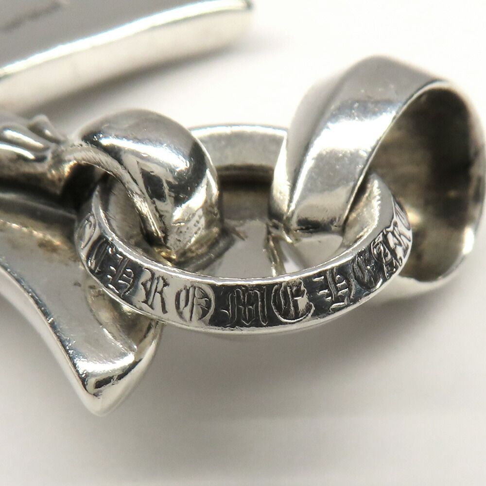 Chrome Hearts Necklace Pendant Large CH Cross Vail 925 Sterling Silver Invoice — view 8