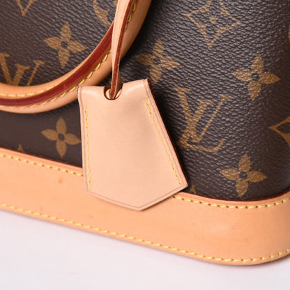 Louis Vuitton Monogram Alma BB Handbag Shoulder Gold — view 6