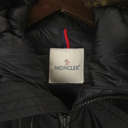 Moncler Aja Down Jacket Coat Black — view 6