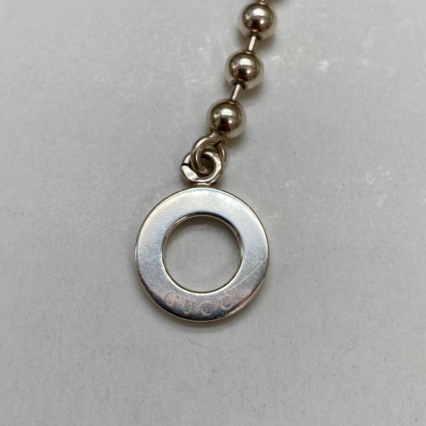 Gucci Ball Chain Bracelet 925 Sterling Silver — view 2