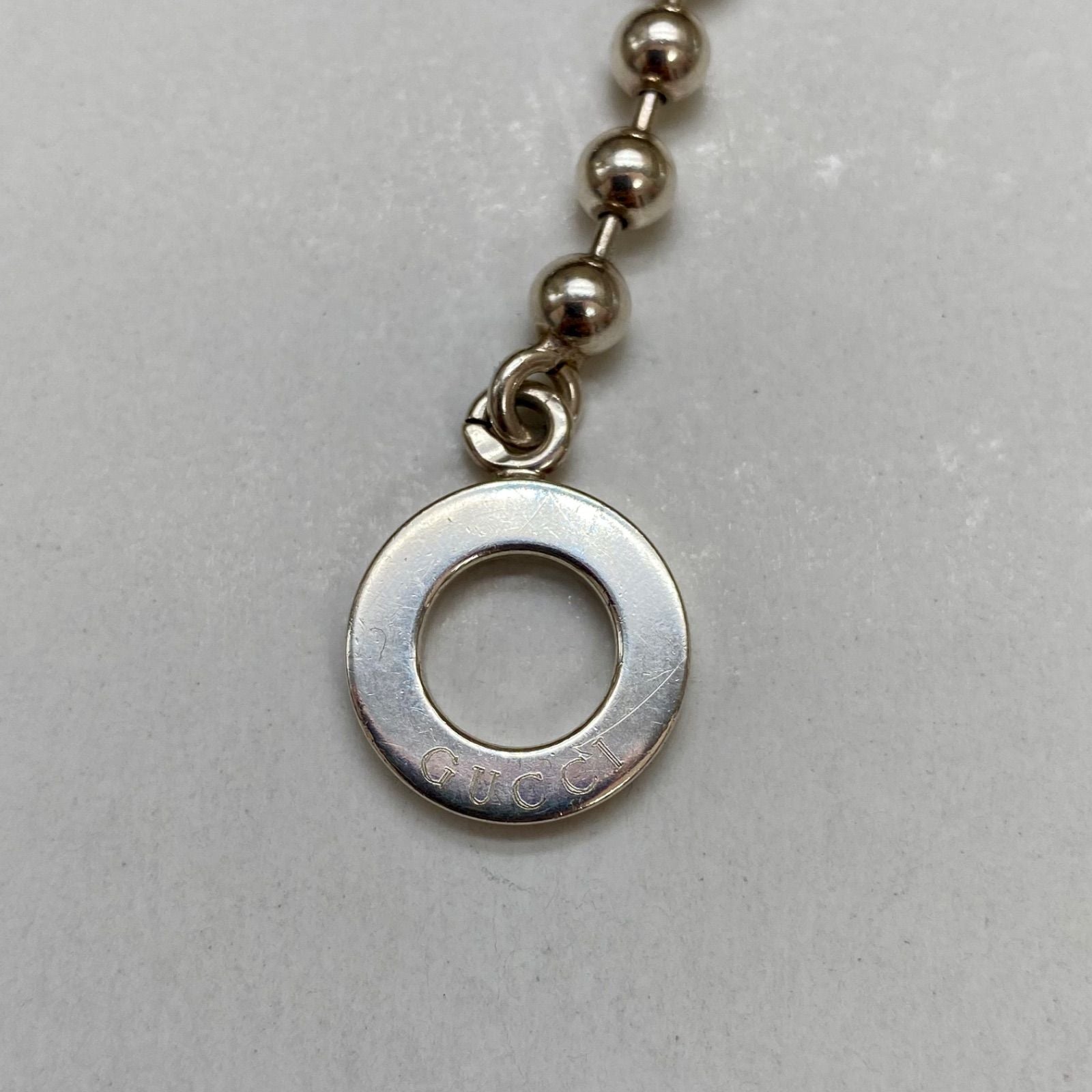 Gucci Ball Chain Bracelet 925 Sterling Silver — view 2