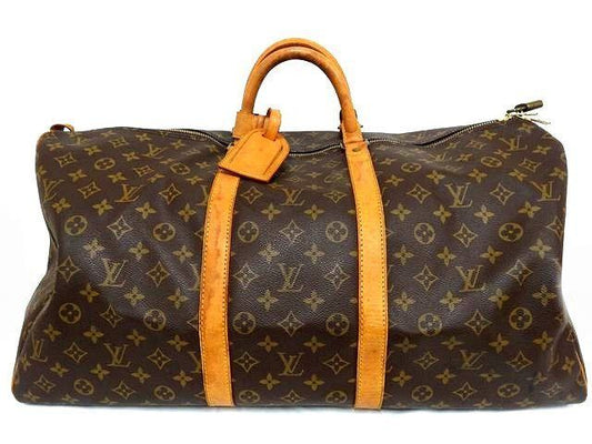 Louis Vuitton Boston Bag Keepall 55 Monogram