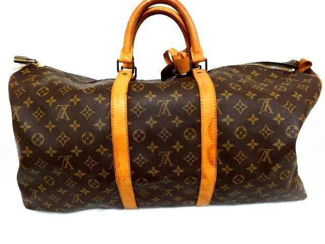 Louis Vuitton Boston Bag Keepall 55 Monogram — view 2