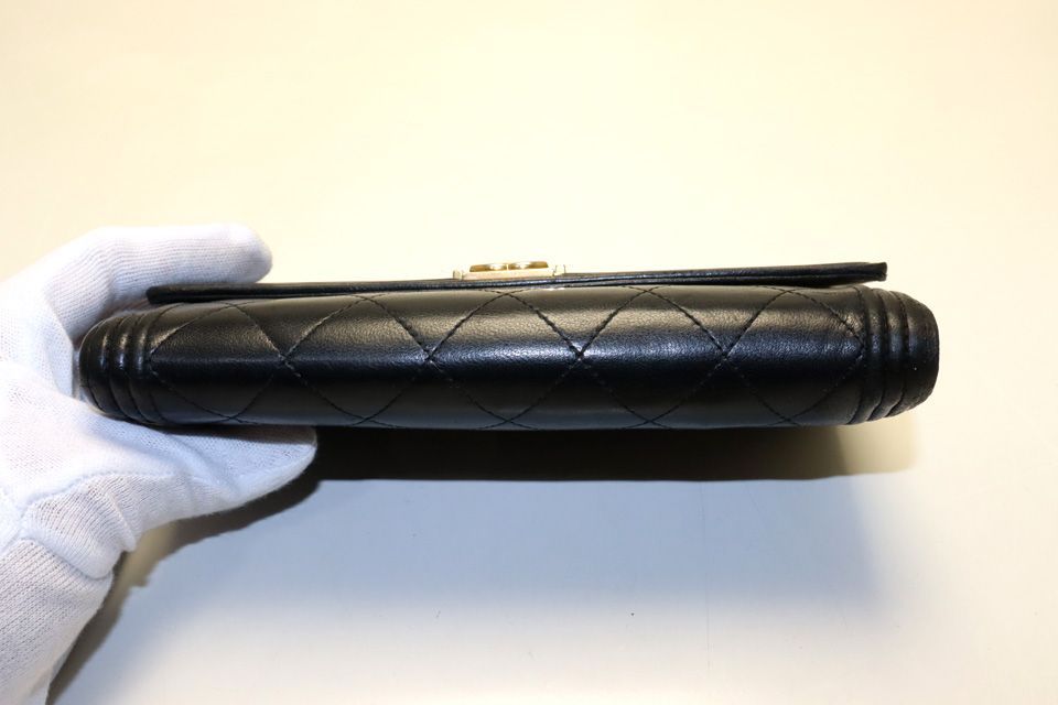 Chanel Body GD Leather Bifold Wallet — view 3