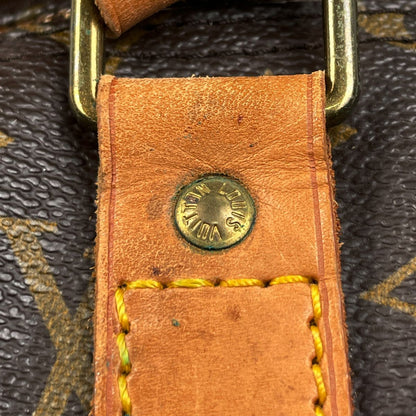 Louis Vuitton Keepall Bandouliere 55 2-Way Shoulder Bag Monogram Brown — view 5