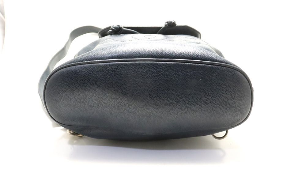 Chanel Jumbo CC Logo GD Leather Shoulder Bag — view 3