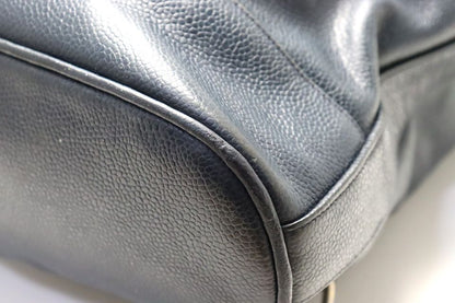 Chanel Jumbo CC Logo GD Leather Shoulder Bag — view 4