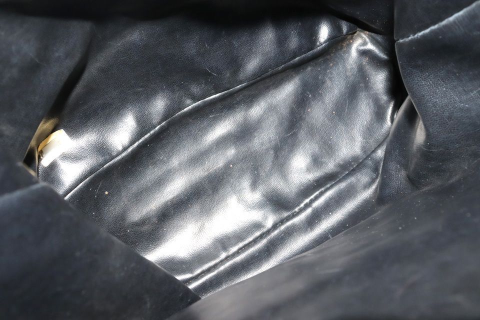 Chanel Jumbo CC Logo GD Leather Shoulder Bag — view 6