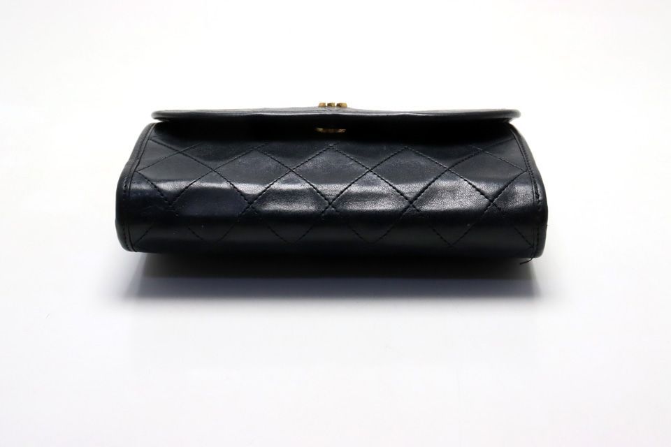 Chanel Quilted GD Leather Chain Shoulder Bag — view 3