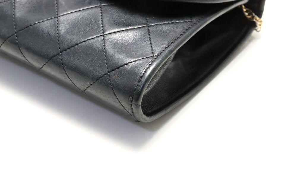 Chanel Quilted GD Leather Chain Shoulder Bag — view 4