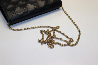 Chanel Quilted GD Leather Chain Shoulder Bag — view 6